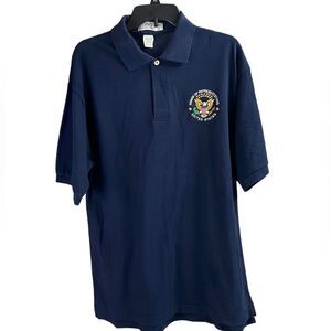 CONCEPTS by PINE ISLAND LTD Presidential Eagle House of Rep  Polo Shirt Size Med